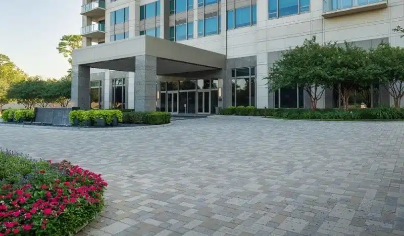 Commercial Paver Driveways